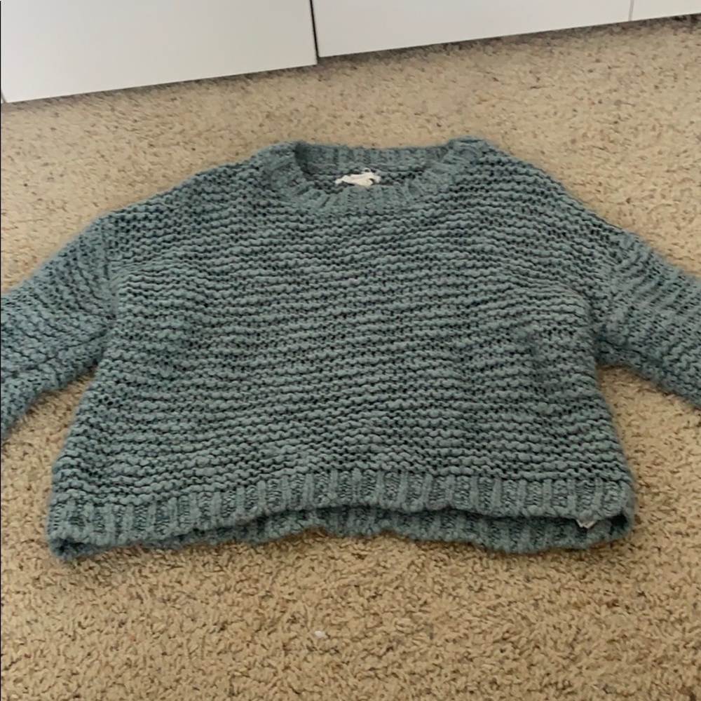 forever 21 blue sweater